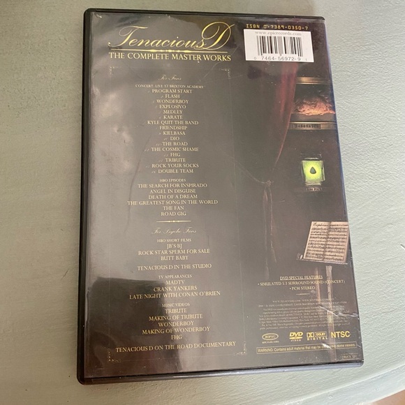 Tenacious D The Complete Master Works 2 disc dvd set HTF collectible - Picture 3 of 12
